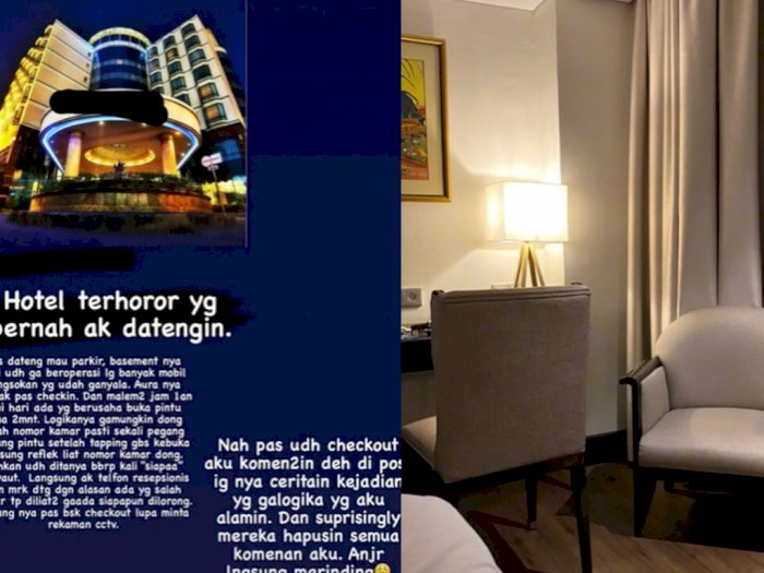 Pengalaman Horor Cewek Nginap di Hotel Bintang 4, Kamar Ingin Dibuka Paksa Jam 1 Malam