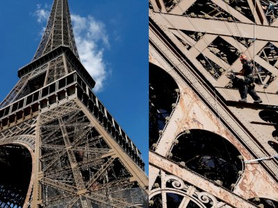 Laporan Rahasia Ungkap Kondisi Menara Eiffel Terkini: Buruk dan Penuh Karat!