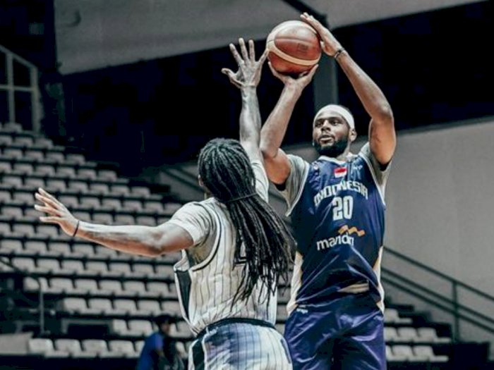 Marques Bolden Modal Besar Timnas Basket Indonesia di FIBA Asia Cup 2022