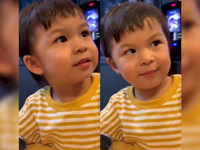 Pinter Banget! Video Gemas Nastusha Saat Ditanya Mamanya, Netizen: Kaya Anak Gede Banget 