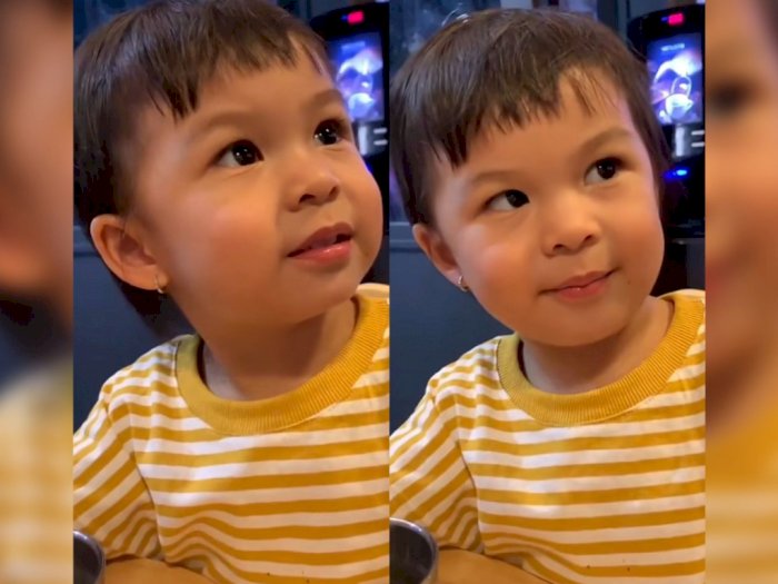Pinter Banget! Video Gemas Nastusha saat Ditanya Mamanya, Netizen: Kayak Anak Gede Banget 