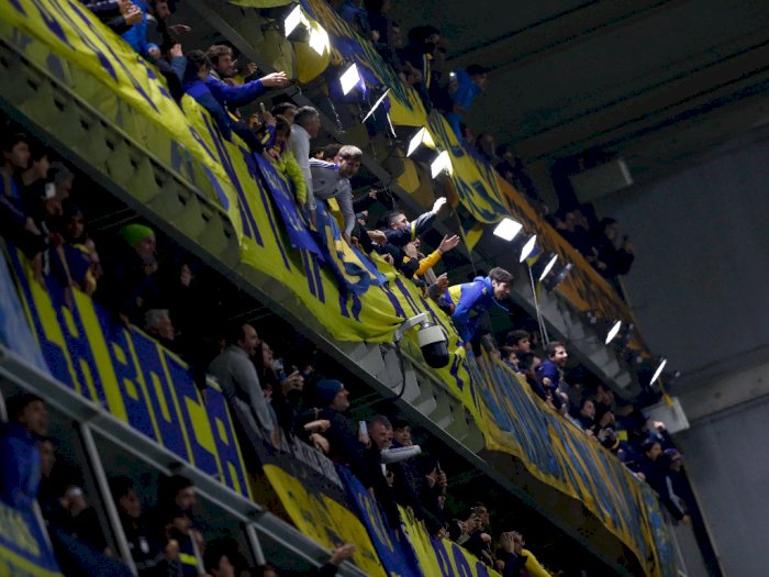 Ngeri Ih! Stadion Boca Juniors Retak saat Fans Loncat-loncat, Tinggal Tunggu Bencana