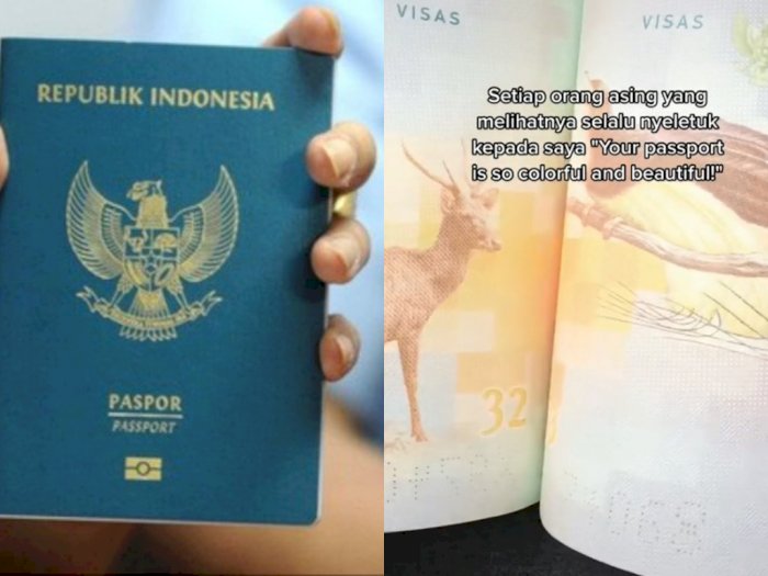 Paspor Indonesia Masuk Daftar Paspor Paling Cantik di Dunia, Perkenalkan Keindahan Alam