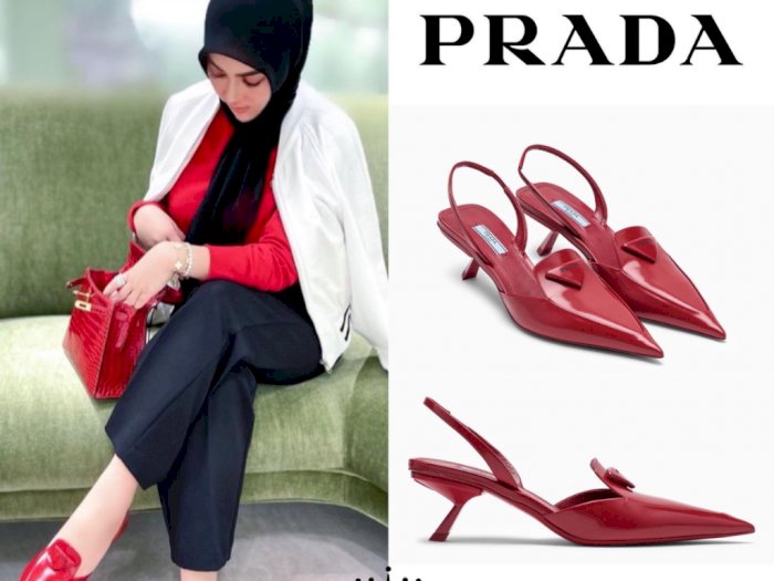  Netizen Salfok, Syahrini Pamer High Heels Merah Belasan Juta: Kaki Incess Mulus Banget