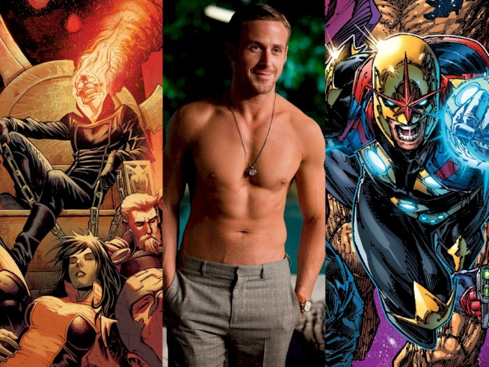 Ryan Gosling Lebih Tertarik Perankan Ghost Rider Dibandingkan Nova dari Marvel