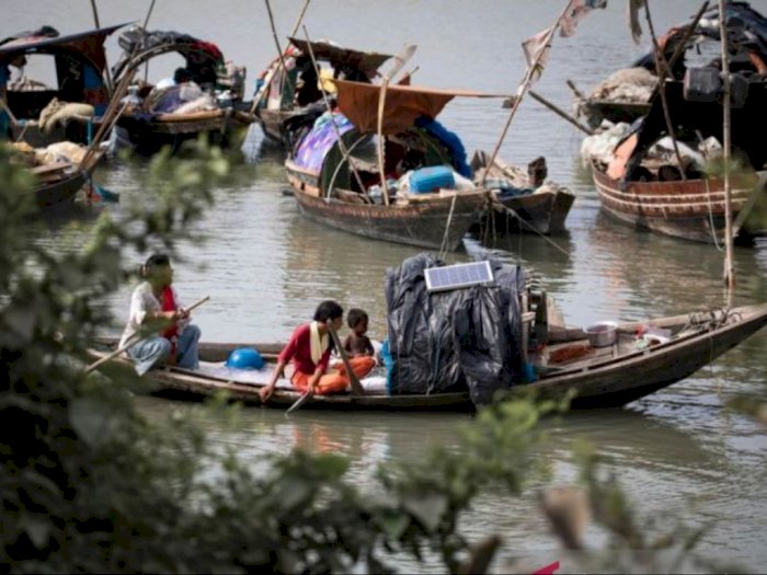 Nasib Pilu Begum, Warga Bangladesh yang Hidup Terombang-ambing di Perahu dari Lahir