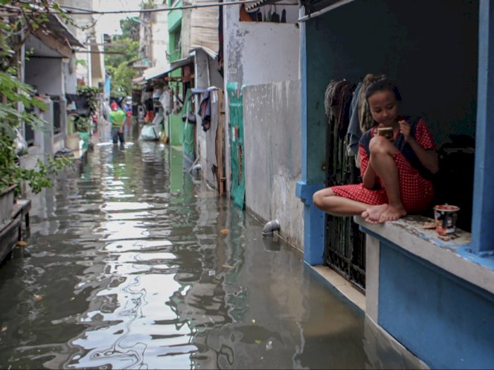 Imbas Diguyur Hujan Deras Semalaman, 92 RT di Jakarta Banjir