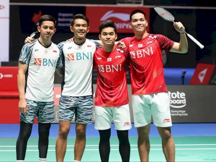 Jokowi Ucapkan Selamat untuk Ganda Putra Indonesia Usai Juarai Singapore Open 2022