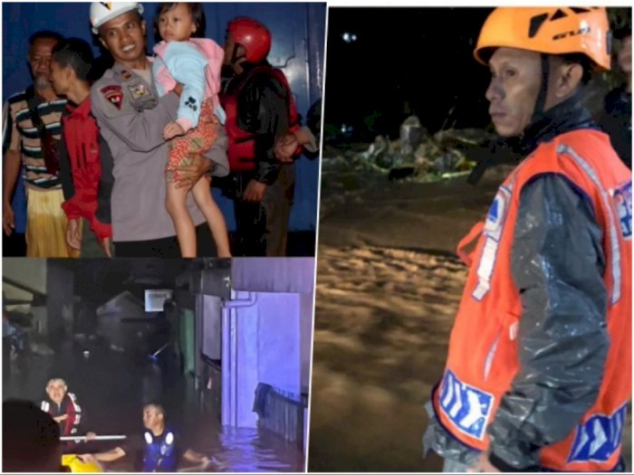 Video Korban Banjir Garut Minta Tolong Dievakuasi: Ada 2 Balita, Lansia dan Ibu Hamil