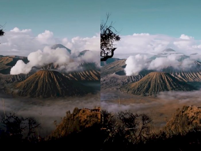 MasyaAllah, Pemandangan Gunung Bromo dari Hasil Jemur Kamera Bikin Takjub