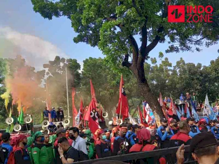 Besok, 500 Buruh Bakal Demo soal UMP 2022 di Kantor Anies Baswedan