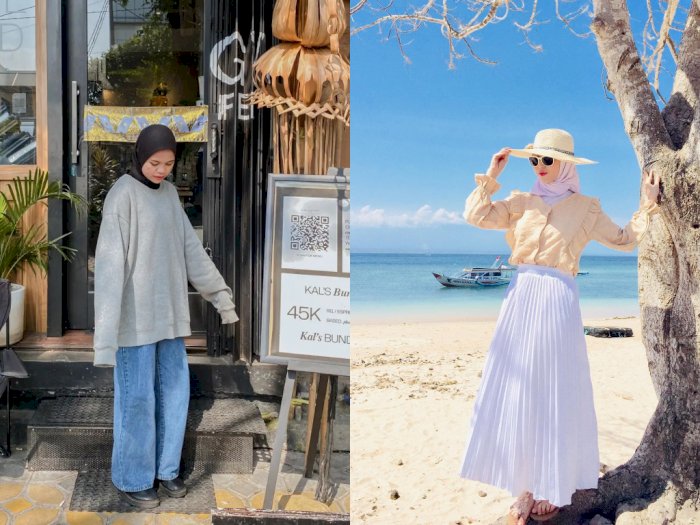 5 Outfit Ke Pantai Yang Cocok Untuk Hijabers, Simple Casual! - News+ On ...