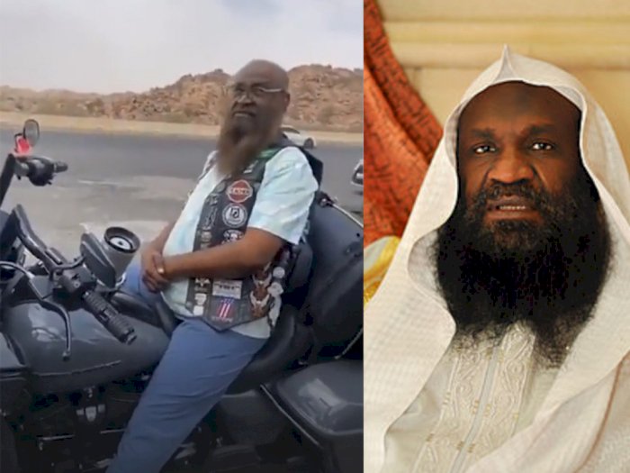 Sosok Sheikh Adil Al-Kalbani Eks Imam Masjidil Haram yang Jadi Biker Moge Harley