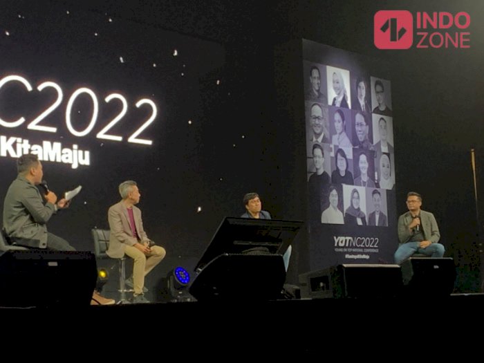 Di Event YOTNC 2022, CO-CEO Indozone Ajak Anak Muda Berani Speak Up