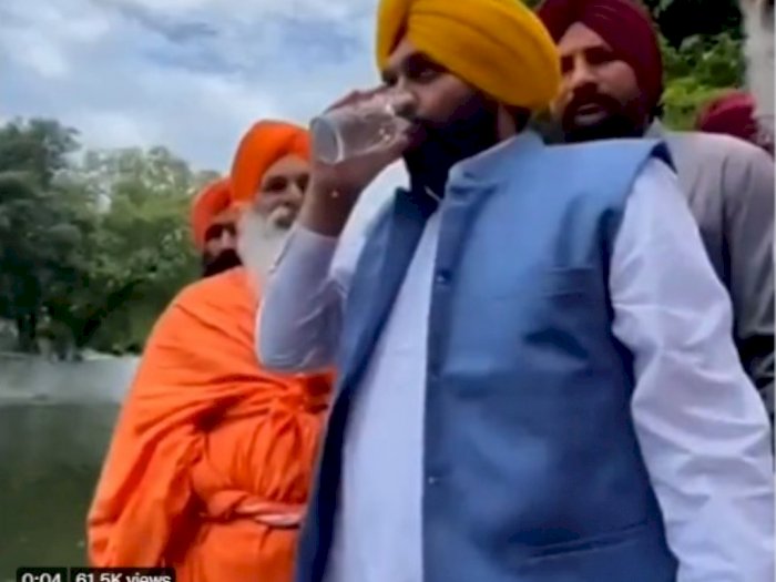 Minum Langsung Air Sungai yang Tercemar, Menteri India Ini Berakhir Masuk Rumah Sakit