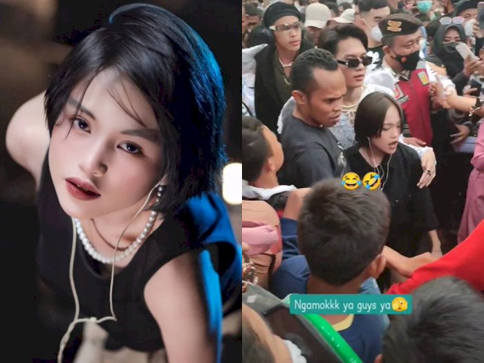 Jeje Ngamuk Dikerumuni Orang di Citayam Fashion Week, Netizen Miris: Belagu Amat