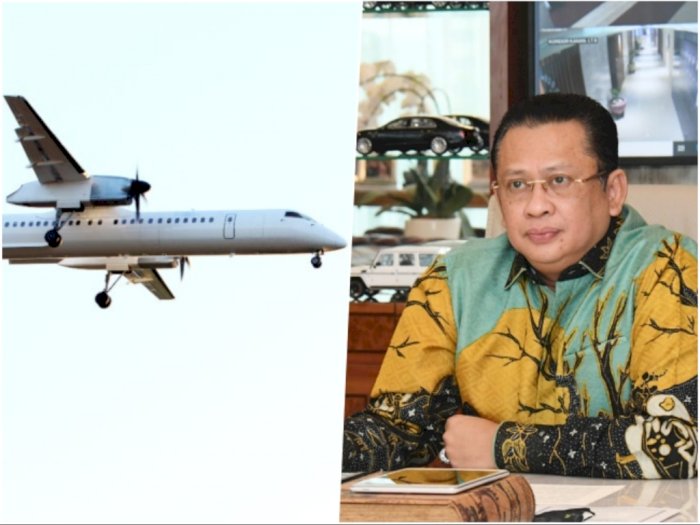 Pesawat yang Ditumpangi Bambang Soesatyo Gagal Mendarat di Ambon, Gimana Kondisinya?
