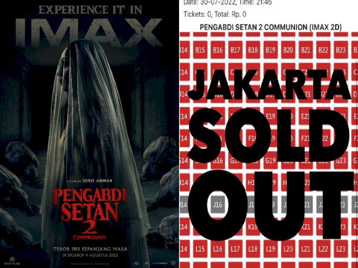 Tiket 'Pengabdi Setan 2' untuk IMAX Jakarta Ludes, Jokan: Sampai Ketemu Malam Satu Suro