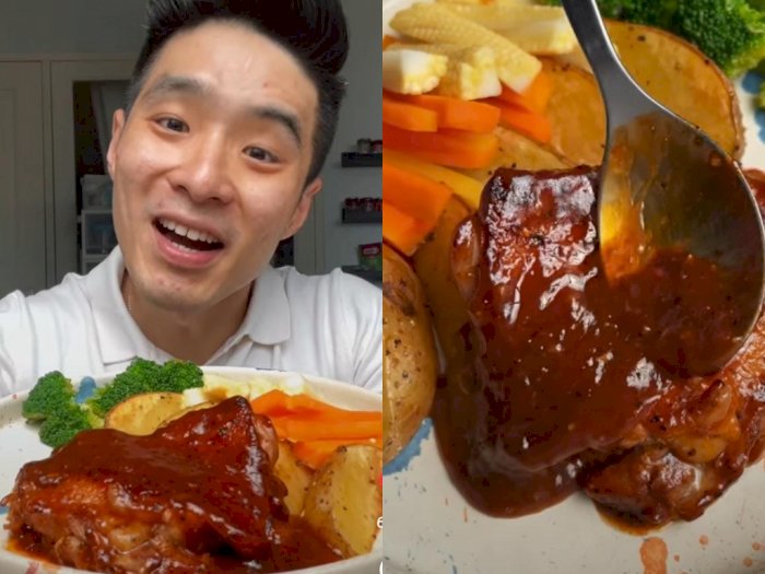 Resep BBQ Chicken Steak, Steak Ayam Viral ala Chef Martin Praja, Yummy-Yummy!