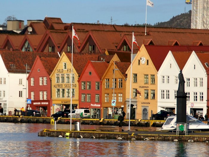 3 Spot Wisata Unggulan di Bergen, Norwegia: Ada Pusat Salmon Terbaik di Dunia