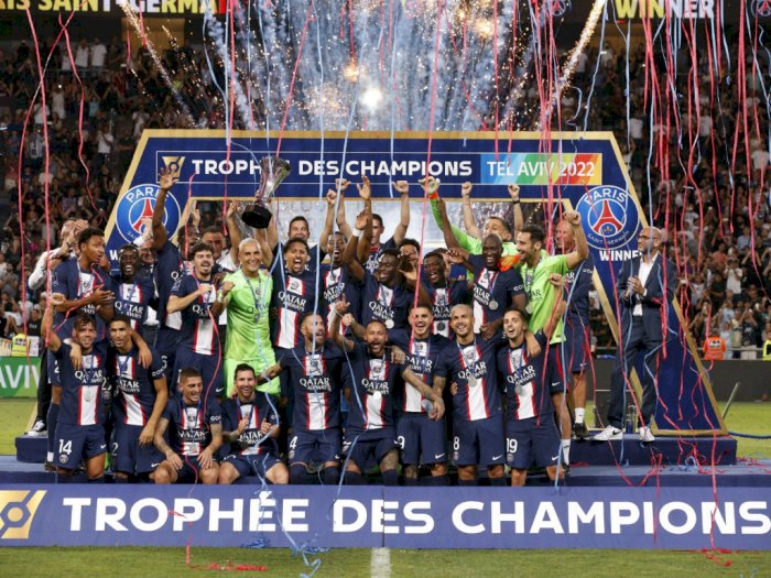 Bantai Nantes 4 Gol, Paris Saint-Germain Juara Trophee Des Champions