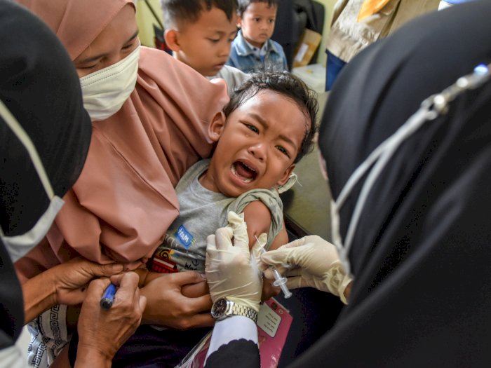 Minta Orang Tua Imunisasi Anak, Anies: Jangan Biarkan Anak Berinteraksi Tanpa Terlindungi