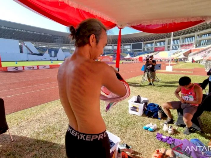 Kisah Atlet Lompat Jauh ASEAN Para Games 2022, Dapat Emas dari 'The Power of Kerokan'