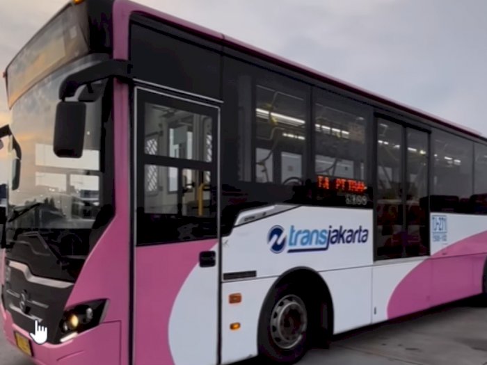 Cegah Pelecehan Seksual, Transjakarta Hadirkan Bus Pink Khusus untuk Perempuan