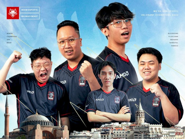Bangga! BOOM Esports Jadi Tim Indonesia Pertama yang Ikut Turnamen Valorant Internasional