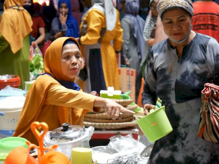 Heboh! Emak-emak di Makassar Mendadak Borong Gayung dan Baskom, Buat Apa?