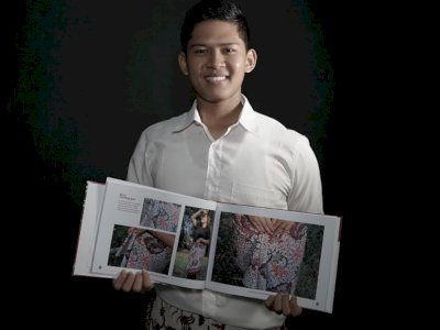 Top! Dua Mahasiswa Surabaya Ini Lestarikan Batik dalam Bentuk Fotografi