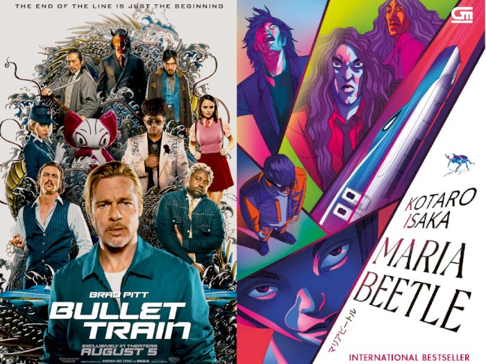 Perbedaan 'Bullet Train' dengan Versi Novelnya 'Maria Beetle', Apa Aja?
