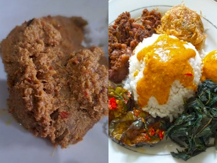 Jijik! Wanita ini Temukan Ulat di Daging Rendang Nasi Padang: Teliti Sebelum Makan Yah