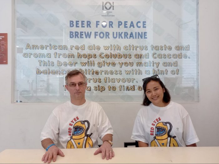 Dubes Ukraina Ajak Masyarakat Indonesia Beli Bir Sambil Donasi Lewat 'Brew for Ukraine'