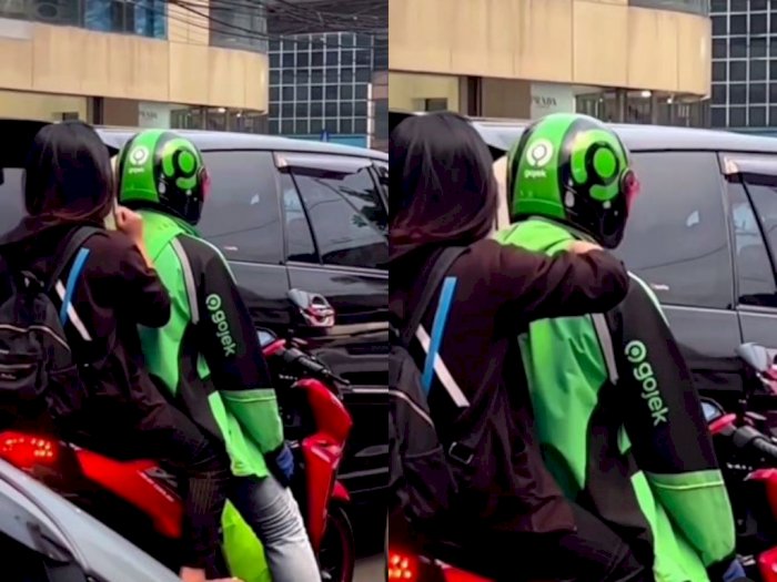 Driver Ojol Ini Dapat Servis Pijat saat Antar Customer, Netizen Salfok