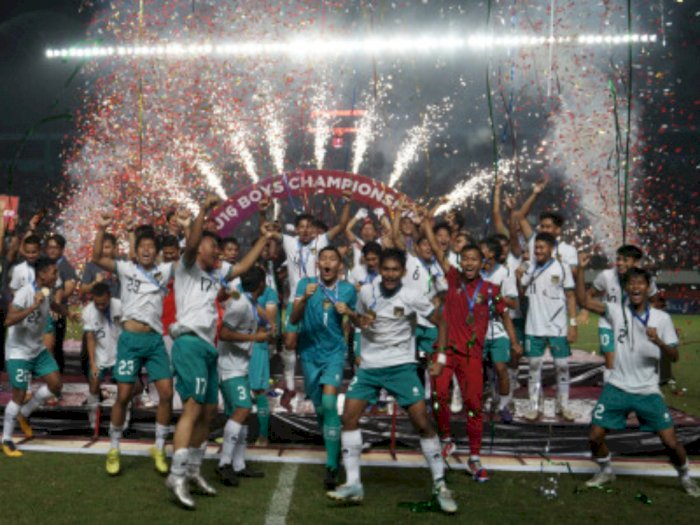 Timnas Indonesia U-16 Juara Piala AFF 2022, Presiden Jokowi Bangga