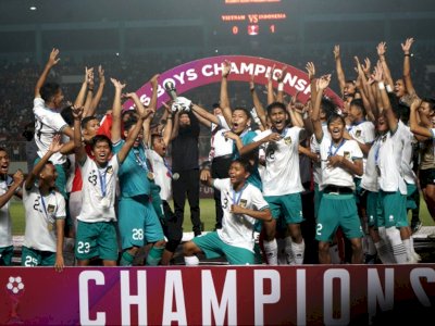 Sindir Perayaan Timnas U-16 Juara Piala AFF, Media Vietnam: Wajar, Mereka Lama Gak Juara!