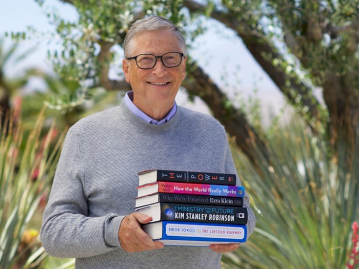 Bill Gates Sarankan Kamu Baca 5 Buku Ini di Tahun 2022
