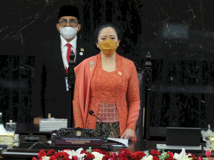 Puan Maharani Pamer DPR Tuntaskan 43 UU Sejak 2019 di Depan Presiden Jokowi dan Wapres