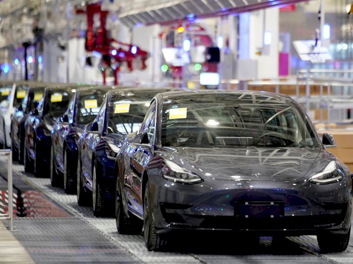 Pabrik Tesla di China Bikin Sejarah Baru! Sukses Produksi 1 Juta Unit Mobil Listrik