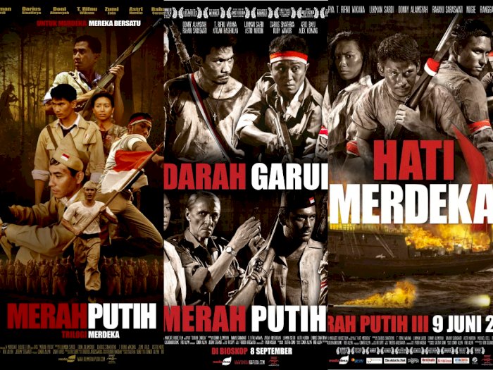 Fakta dan Sinopsis Trilogi 'Merdeka', Film Kemerdekaan Indonesia Paling Populer