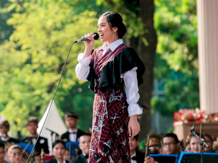 Lyodra Bikin Heboh saat Bawakan Lagu Papua di Upacara HUT RI ke-77, Begini Faktanya!