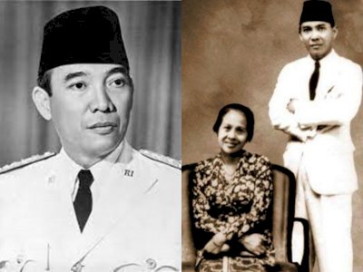 Bukan Fatmawati, Rupanya Istri Pertama Soekarna Bernama Siti Oetari, Begini Kisah Cintanya
