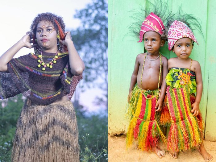 6 Nama Pakaian Adat Papua Perempuan dan Laki-Laki serta Gambarnya