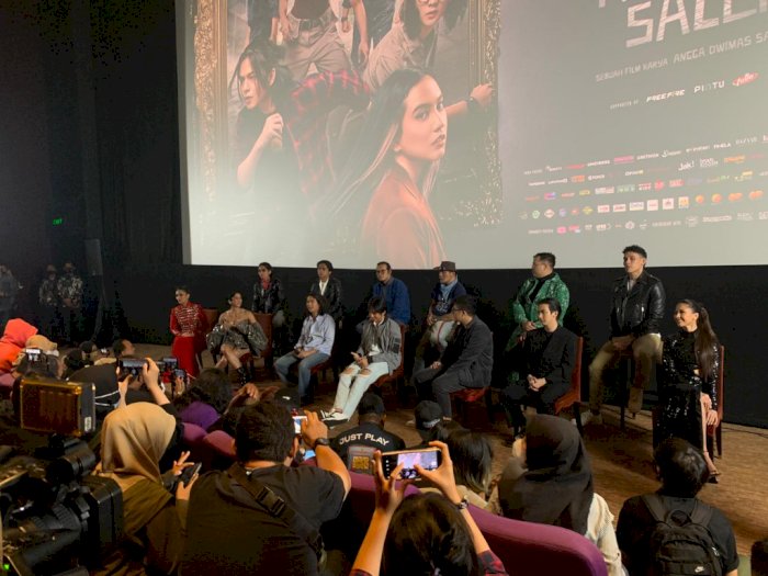 FOTO: Premiere 'Mencuri Raden Saleh', Para Cast Pencuri Amatir Ngumpul di Epicentrum