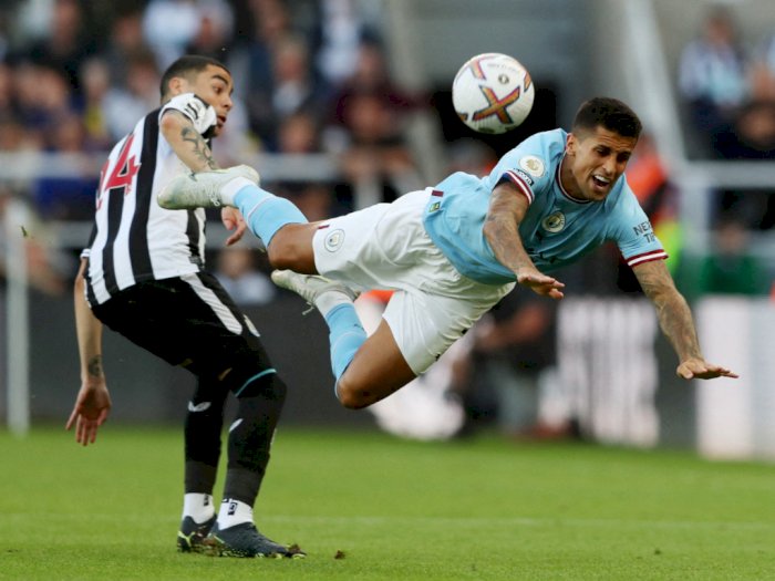 Penuh Drama, Manchester City Bermain Imbang Lawan Newcastle United