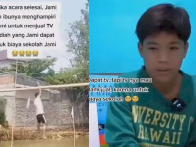Pilu, Juara Ninja Warrior HUT RI Terpaksa Jual Hadiah TV Demi Biaya Sekolah