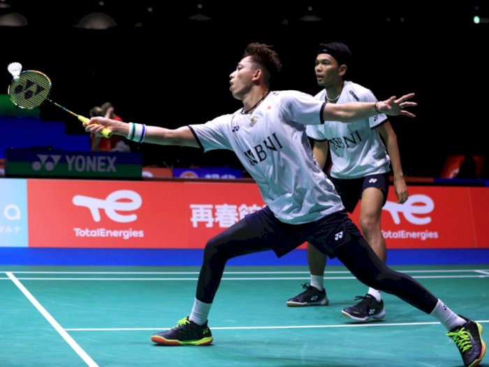 Dua Ganda Putra Indonesia Pastikan Tempat di Semifinal Kejuaraan Dunia BWF 2022
