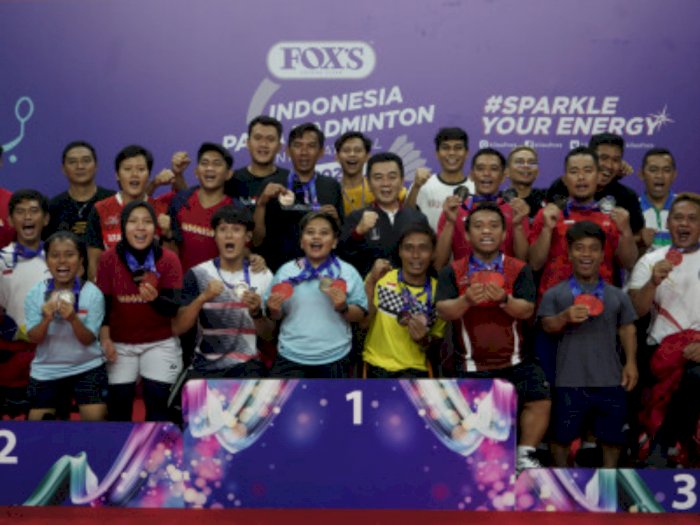 Mantap! Indonesia Juara Umum Turnamen Para Badminton International 2022