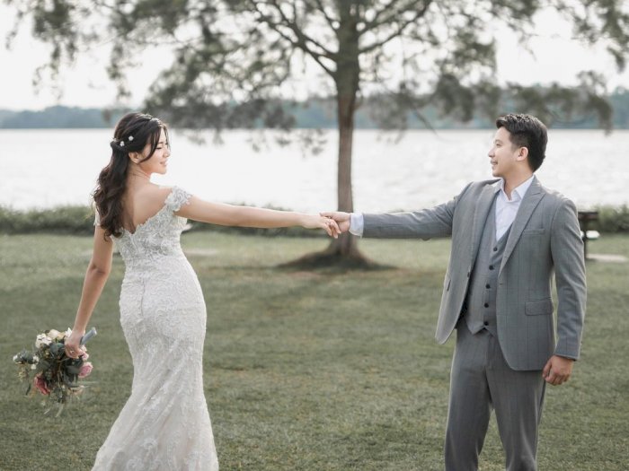 Congrats! Dita Fakhrana Menikah di Singapura, Beberkan Tempat Pertama Bertemu Kekasih